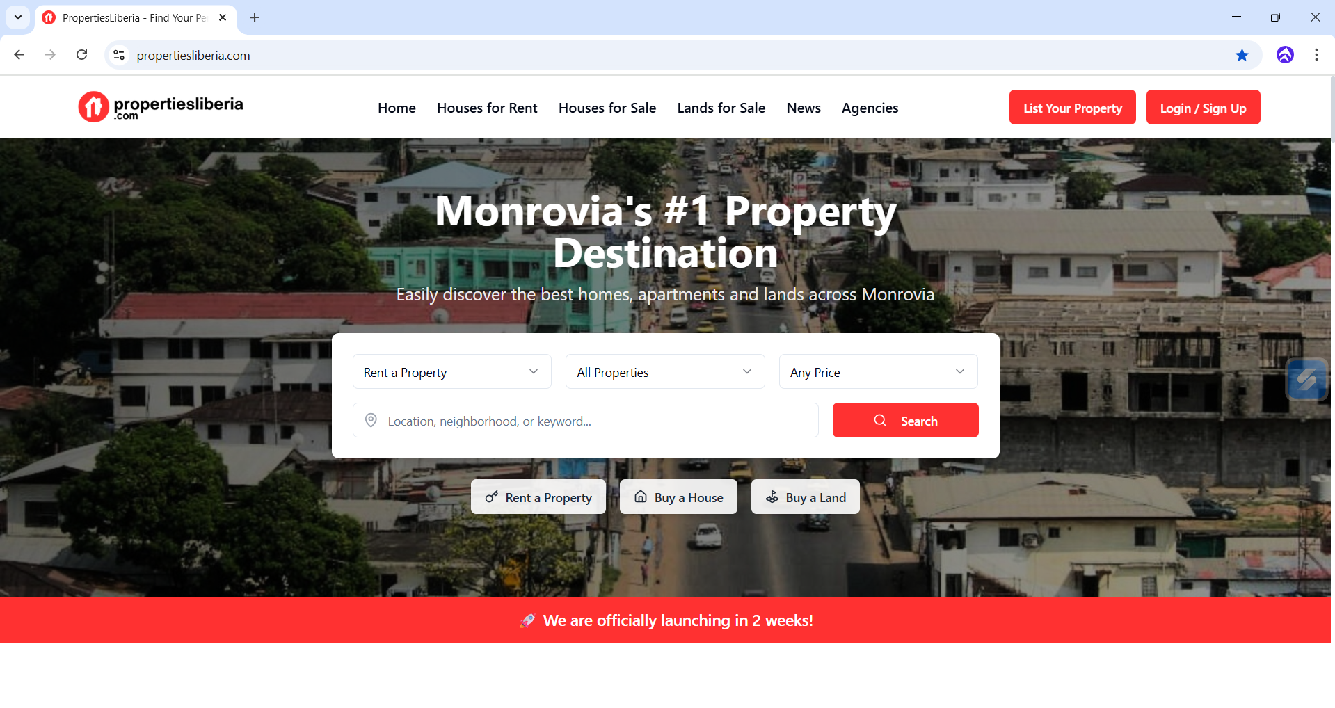 Real Estate Web App project showcase